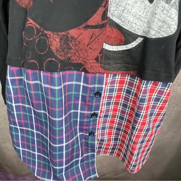 Desigual x Disney Hybrid Mickey Mouse Annarau Sweatshirt Blouse Women's Size M - Picture 8 of 10